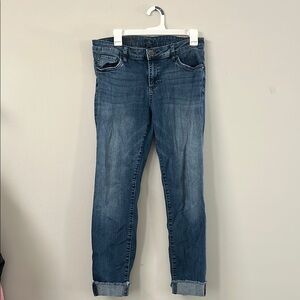 Kut from the Kloth Blue Ankle Cropped Jeans